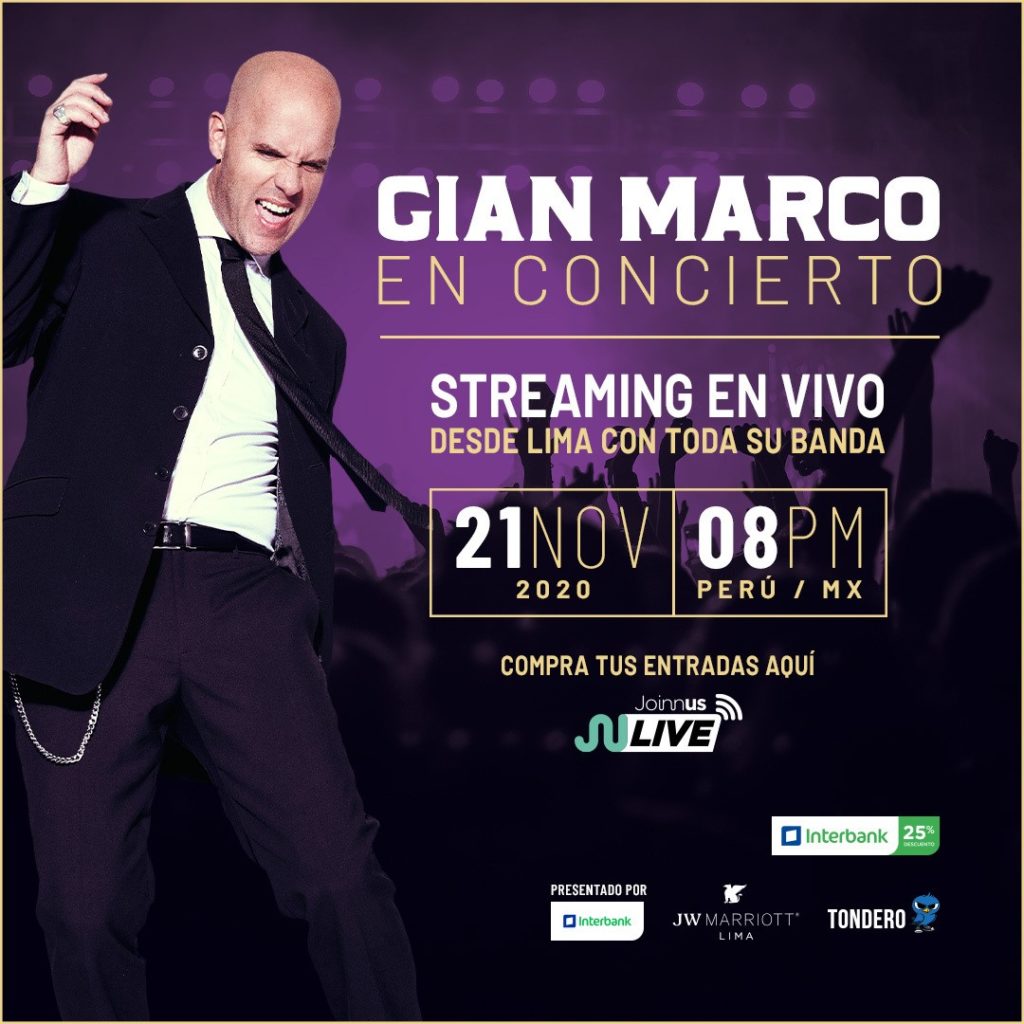 GIAN MARCO EN CONCIERTO