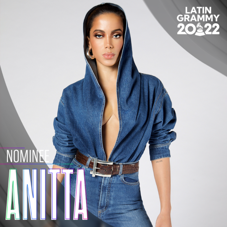 Lee más sobre el artículo LA SUPERESTRELLA MUNDIAL ANITTA RECIBE 2 NOMINACIONES A LOS LATIN GRAMMY® 2022