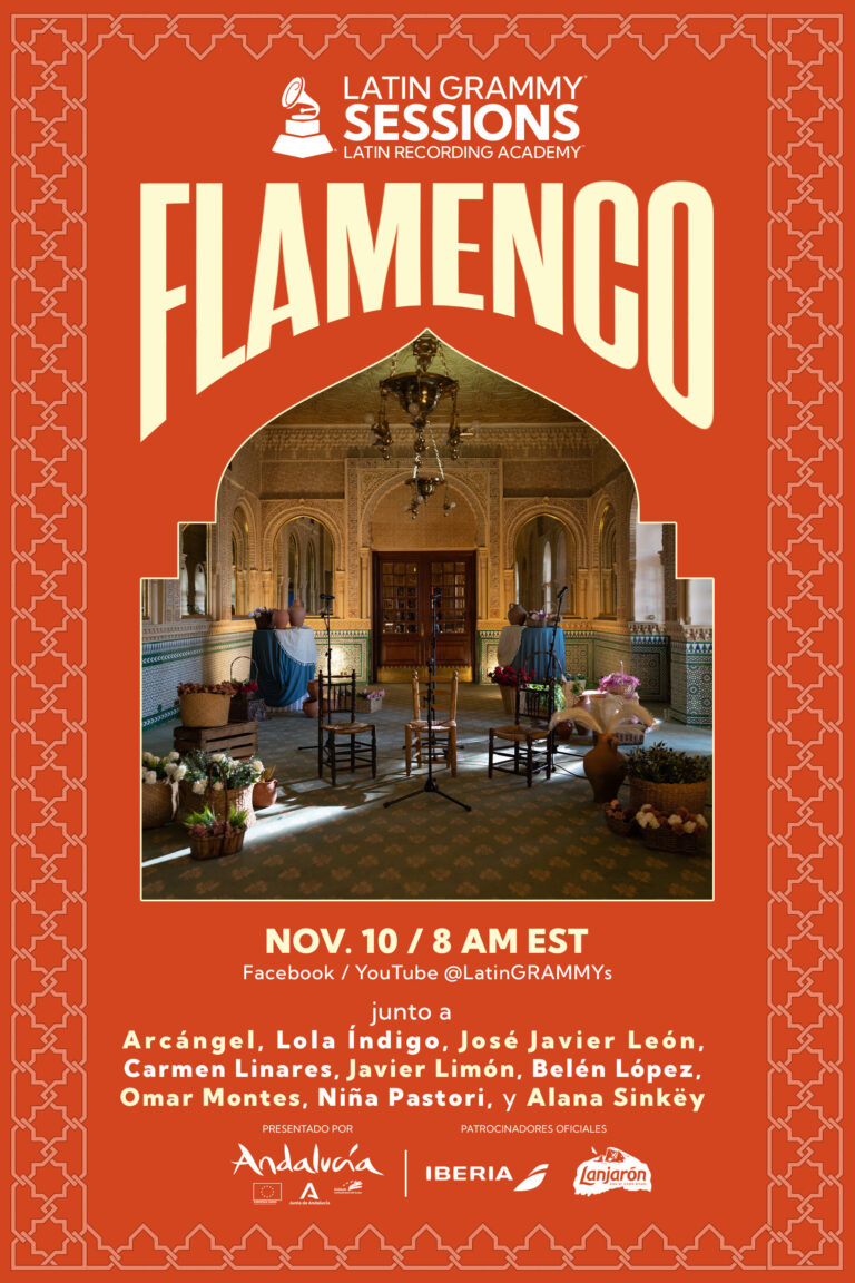 Lee más sobre el artículo La Latin GRAMMY Session: Flamenco sale al aire el viernes 10 de noviembre a las 8 am EST.