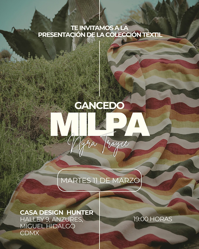 Lee más sobre el artículo Invitación a presentación de ‘Milpa’ por Nyra Troyce