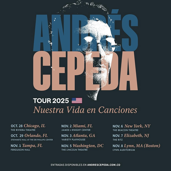 Lee más sobre el artículo Andrés Cepeda Tour 2025